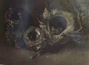 Still life with Three Birds'Nests (nn04)